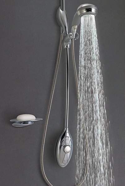 Mira Magna Thermostatic Exposed Digital Shower Kit, Slide Rail, Pump, Ceiling Fed.