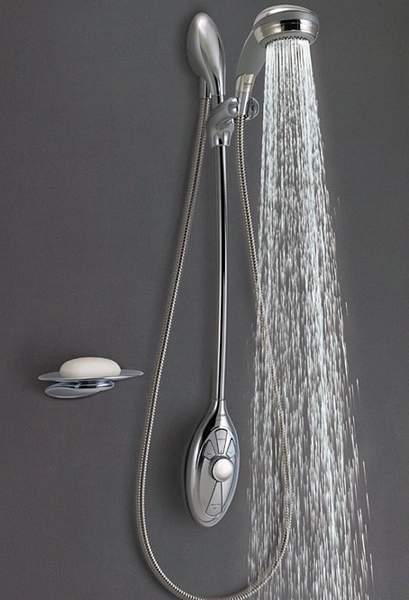 Mira Magna Thermostatic Exposed Digital Shower Kit with Slide Rail & Pump.