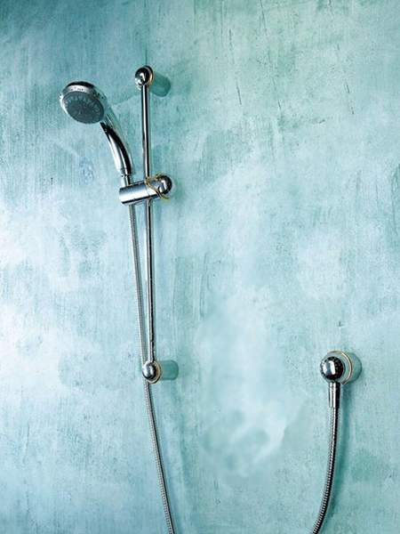 Mira Aquations Slide Rail With Shower Fittings Kit in Chrome & Gold (BIV).