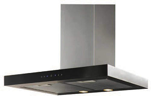 Osprey Hoods 600mm Box Cooker Hood & Glass Panel (Stainless Steel).