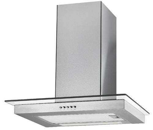 Osprey Hoods Cooker Hood With Flat Glass (Stainless Steel, 900mm).