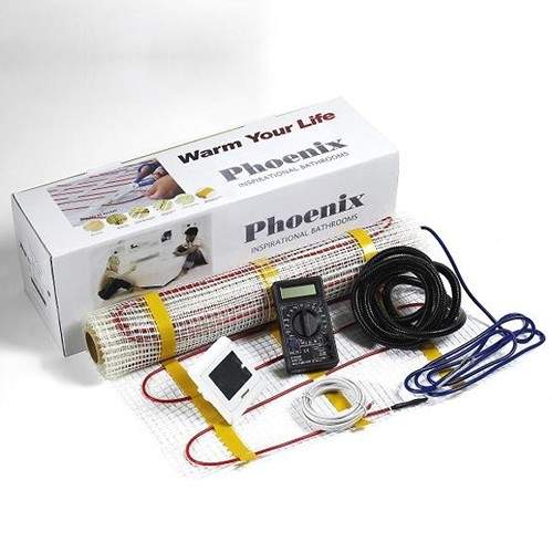 Phoenix Heating Electric Underfloor Heating kit (4 Sq Meters Heating Mat).