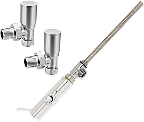 Phoenix Radiators Thermostatic Element Pack With Angled Valves  (300w).