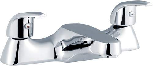 Crown D-Type Bath Filler Tap (Chrome).