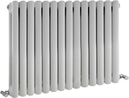 Crown Radiators Peony Double Radiator. 5108 BTU (White). 863x635mm.