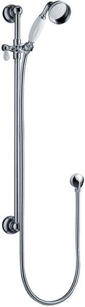 Crown Showers Traditional Slide Rail Kit (Chrome).