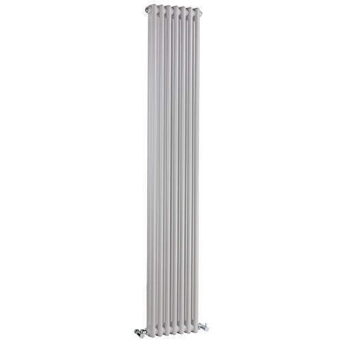 Crown Radiators Regency 2 Column Radiator (White). 335x1800mm. 4471 BTU.