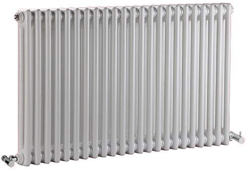 Crown Radiators Regency 2 Column Radiator (White). 1055x600mm. 4897 BTU.