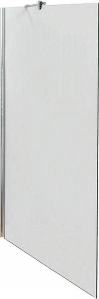 Crown Wet Room Glass Shower Screen & Arm (1400x1850mm).