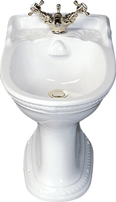 Waterford Ravel Bidet with 1 Tap Hole.