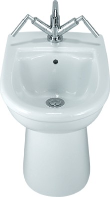 Aspen Back To Wall Bidet.  1 Tap Hole.