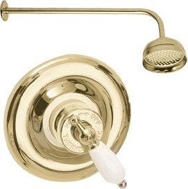 Waterford Sequential thermostatic shower BIR kit (Gold, Special Order)