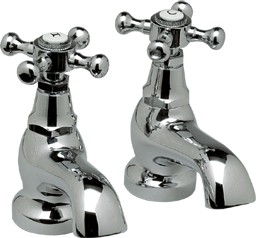 Avondale Basin taps (Pair, Chrome)