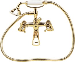 Avondale Bath/Shower Mixer tap (Antique Gold, Special Order)