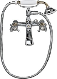 Avondale Bath/Shower Mixer (Chrome/Gold)