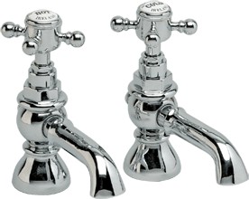 Waterford Basin taps (Pair, Chrome)