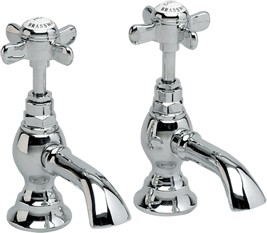 Galway Bath taps (Pair, Chrome)