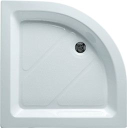 Shires Shower Trays White 1000x1000mm Quadrant Shower Tray