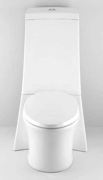 AKA WC Toilet with seat, push flush cistern and fittings.