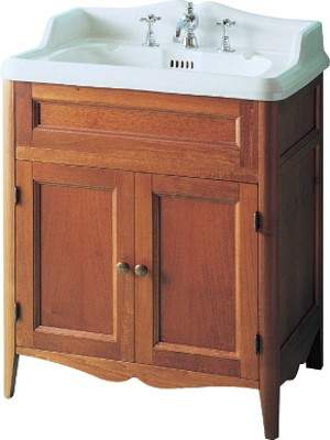 Arcade Vanity Unit With 1 Tap Hole  Basin. 735 x 540mm.