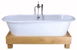 Roll Top Cambridge Kasui free standing bath