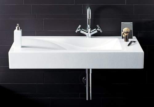 Frozen 1 Tap Hole Wall Hung Basin 1000mm.