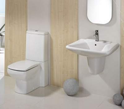 Maya 4 Piece Bathroom Suite with semi-pedestal.