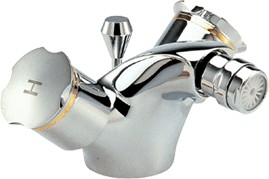 Ultra Roma Mono bidet mixer tap (Chrome/Gold) + Free pop up waste