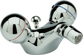 Jupiter Mono bidet mixer tap + Free pop up waste (ceramic valves)