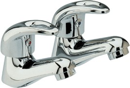 Loop Bath taps (pair)