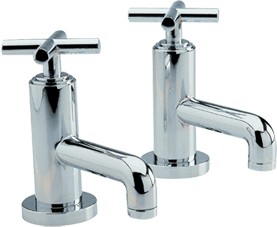 Ultra Helix X head bath taps (pair)