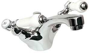 Ultra Bloomsbury Mono basin mixer tap (Chrome) + Free pop up waste