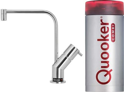 Quooker Modern Instant Hot & Boiling Water Kitchen Tap.  COMBI 2.2 (Chrome).
