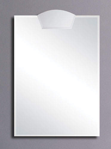 Reflections Ballina bathroom mirror.  Size 550x800mm.