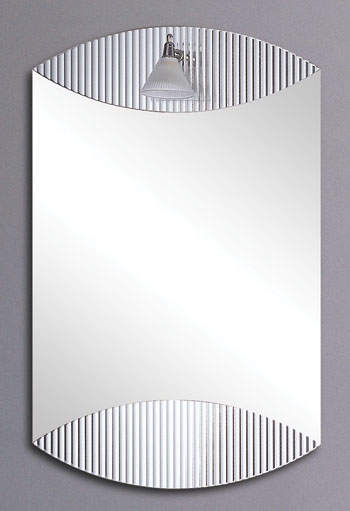 Reflections Bandon illuminated bathroom mirror.  Size 500x800mm.