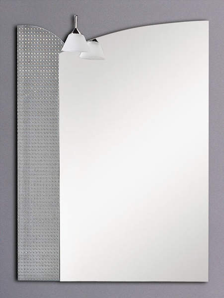 Reflections Perth illuminated bathroom mirror.  Size 600x800mm.