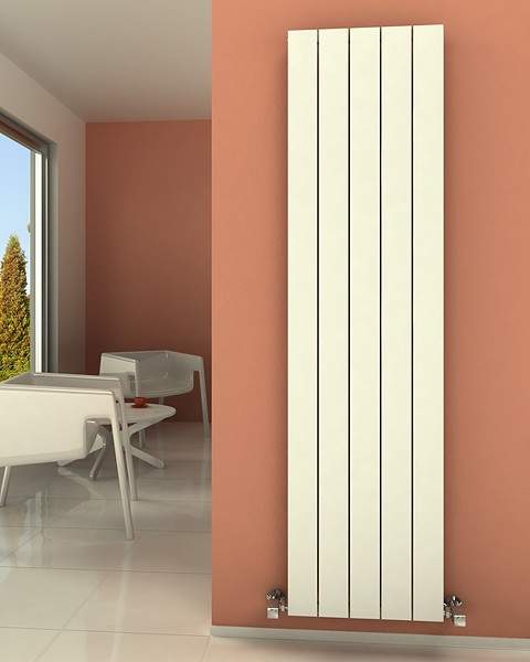 Reina Radiators Savona Vertical Radiator (White). 280x1800mm. 2811 BTU.