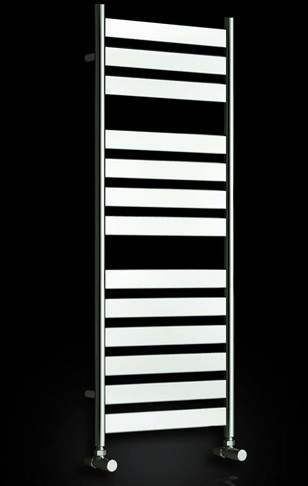 Reina Radiators Carpi Towel Radiator (Chrome). 300x1200mm.