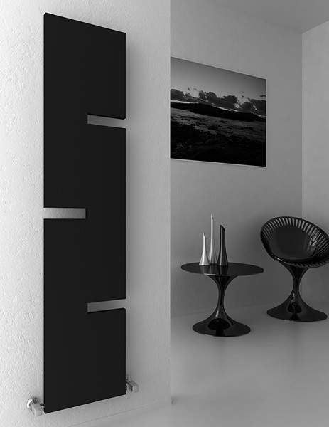 Reina Radiators Fiore Designer Radiator (Anthracite). 400x1800mm.