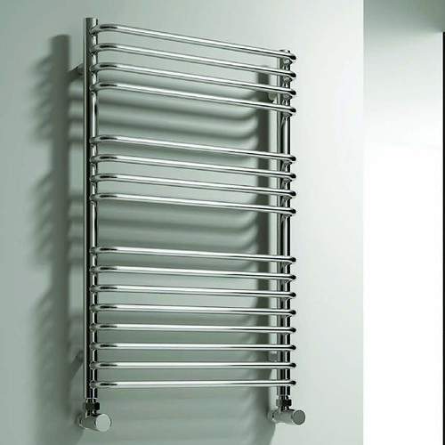 Reina Radiators Isaro Towel Radiator (Chrome). 500x1100mm.