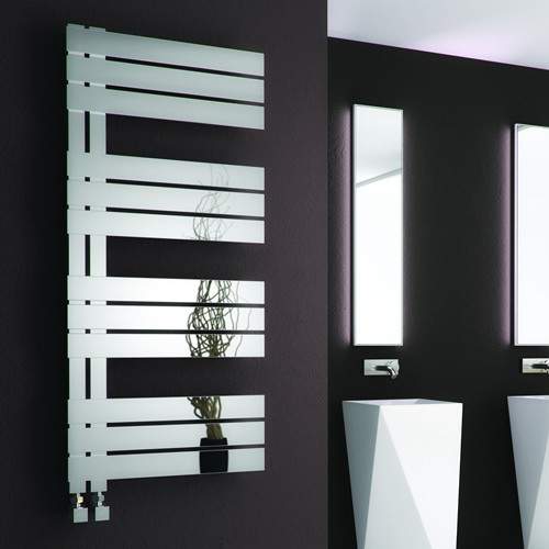 Reina Radiators Ricadi Towel Radiator (Stainless Steel). 1440x500mm.