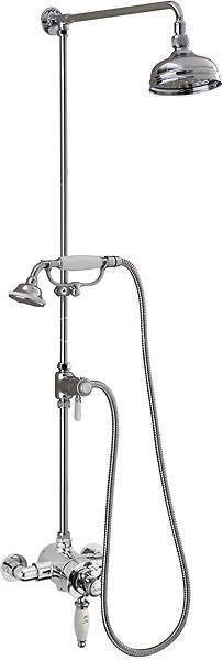 Sagittarius Churchmans Exposed Shower Valve With Rigid Riser Kit & Diverter.