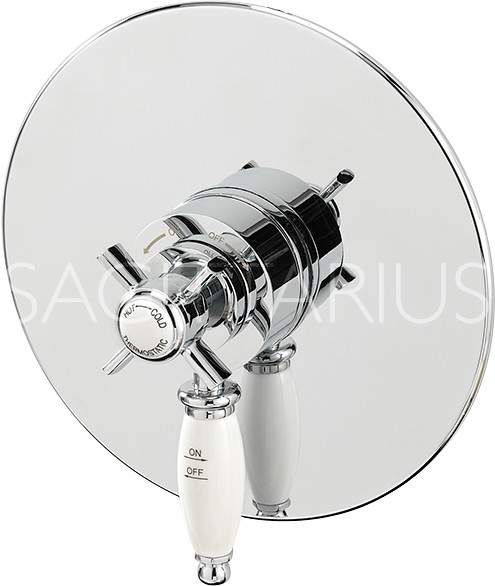 Sagittarius Churchmans Concealed Thermostatic Shower Valve (Chrome).