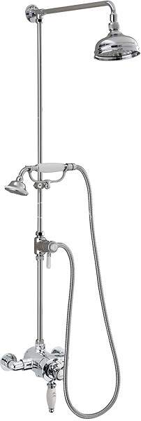 Sagittarius Fantasy Exposed Shower Valve With Rigid Riser Kit & Diverter.