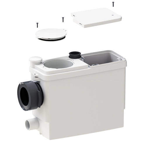 Saniflo Sanipack macerator for back to wall or wall hung WC 6052.