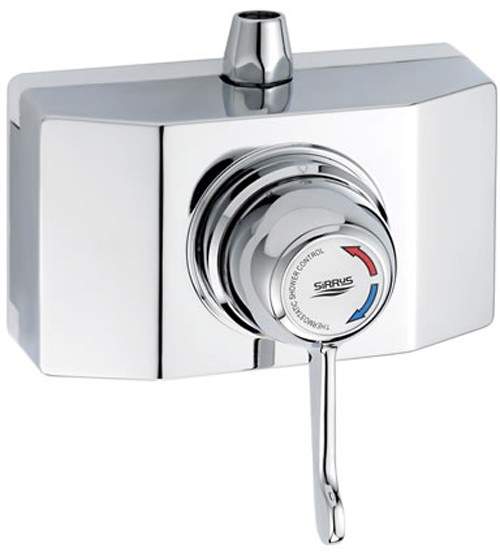 Sirrus Opac TMV3 Thermostatic Shower Valve.