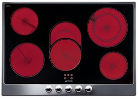 Smeg Ceramic Hobs Evolution 5 Ring Touch Control Hob. 720mm.