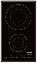 Smeg Induction Hobs Exclusive Studio Line 2 Ring Touch Control Hob. 300mm.