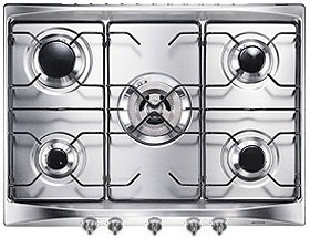 smeg five ring gas hob