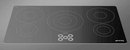 Smeg Induction Hobs Newson 5 Zone Induction Hob. 90cm.